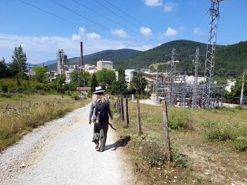 Walking past Zubiri Manganese Mine