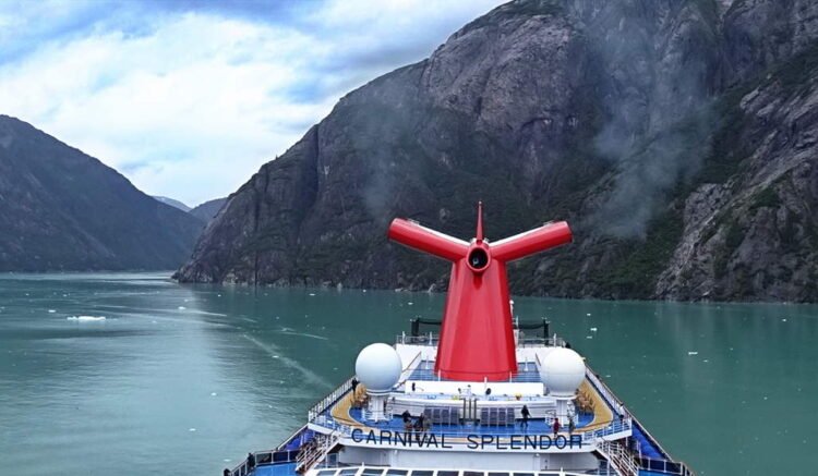Carnival Splendor Tracy Arm Alaska