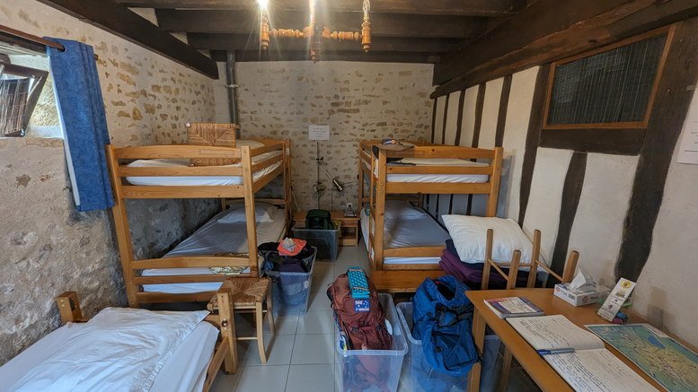 Pilgrims refuge Bouzais