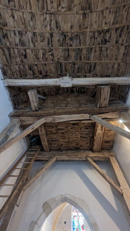 Bouzais Eglise Saint Roch. 14th century church