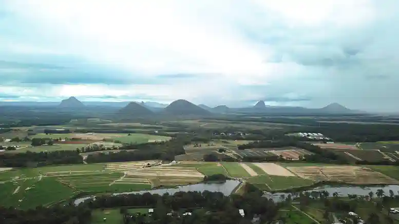 Mount-Miketeebumulgrai - above the trees view